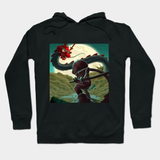 DRAGON VS NINJA Hoodie